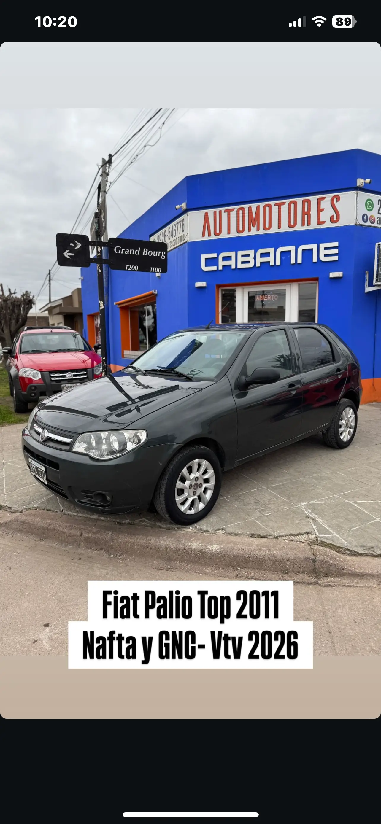 Fiat Palio top en venta en Coronel Suárez